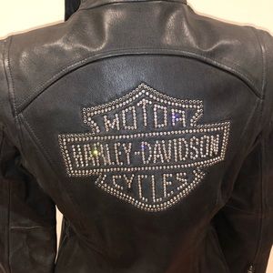 Ladies Harley-Davidson Diva Swarovski jacket